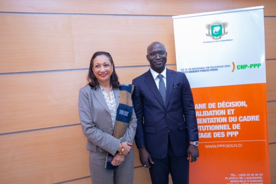 Mme Françoise REMARCK en visite de travail au CNP-PPP