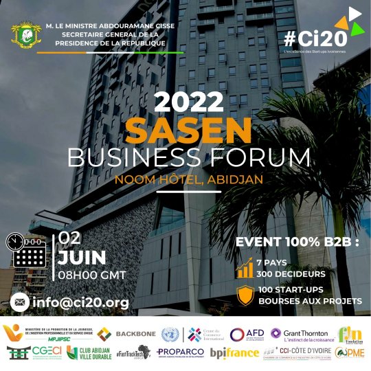 Communiqué de presse : Côte d’Ivoire Innovation 20 (#Ci20) 