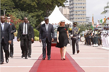 TOURNÉE AFRICAINE: LA GOUVERNEURE GÉNÉRALE DU CANADA SÉDUITE PAR LA COTE D’IVOIRE 
