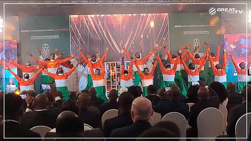 Cérémonie de présentation de la mascotte officielle de la CAN 2023