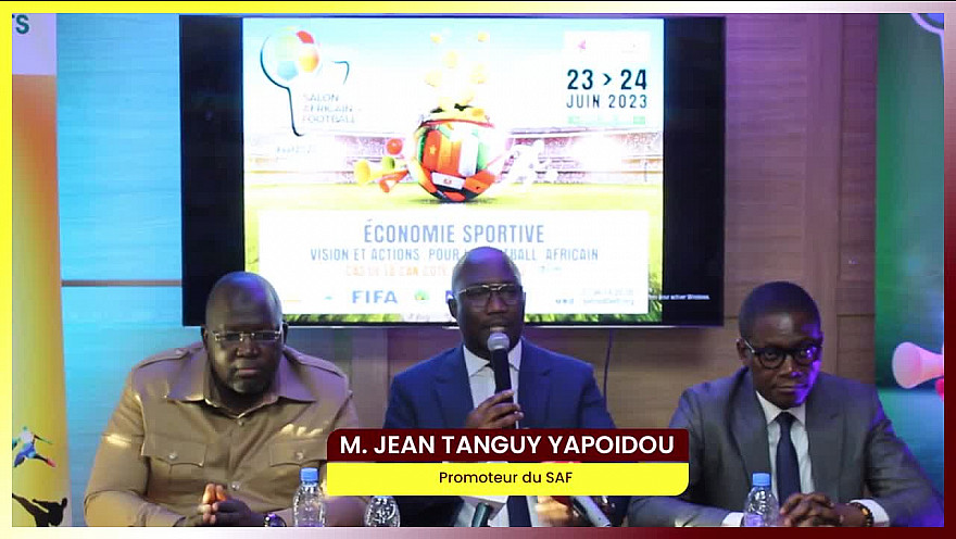 Conférence de presse de la 2e édition du Salon Africain du Fooball 