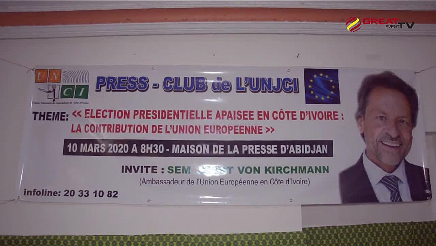 Premier Press-club de l’UNJCI de l'an 2020